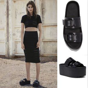 ALLSAINTS | Knox Platform Slide Sandal